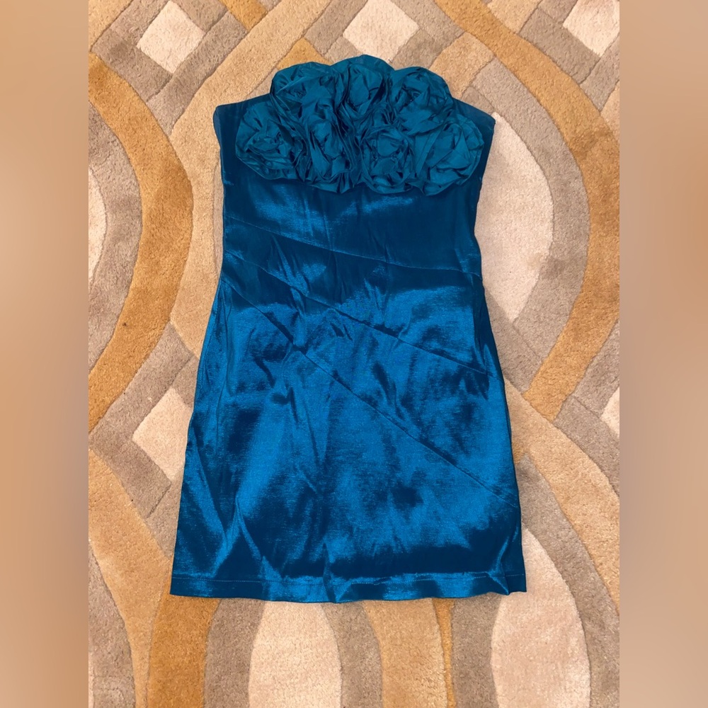 Blue Sleeveless Dress